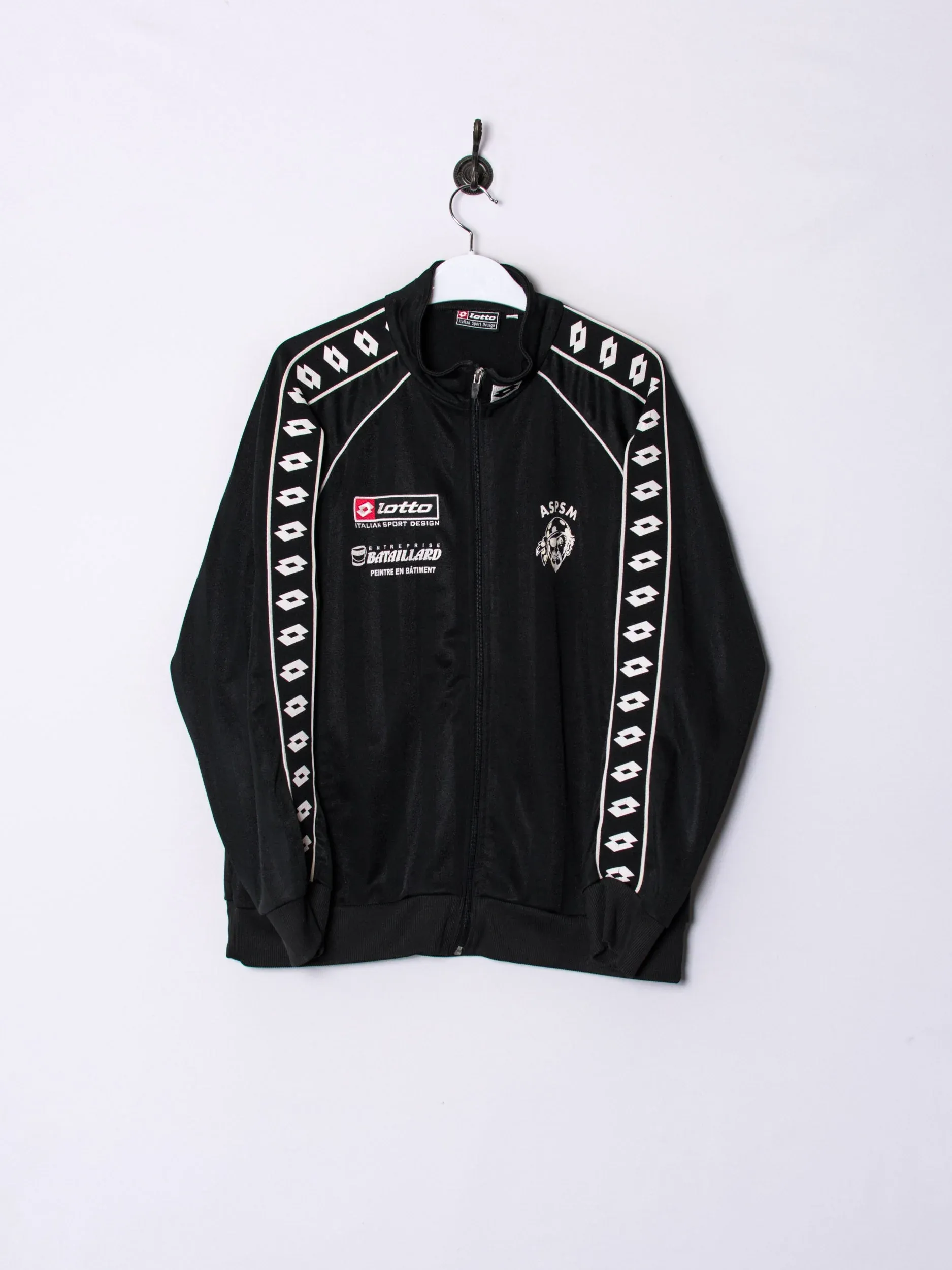 Lotto Black Track Jacket